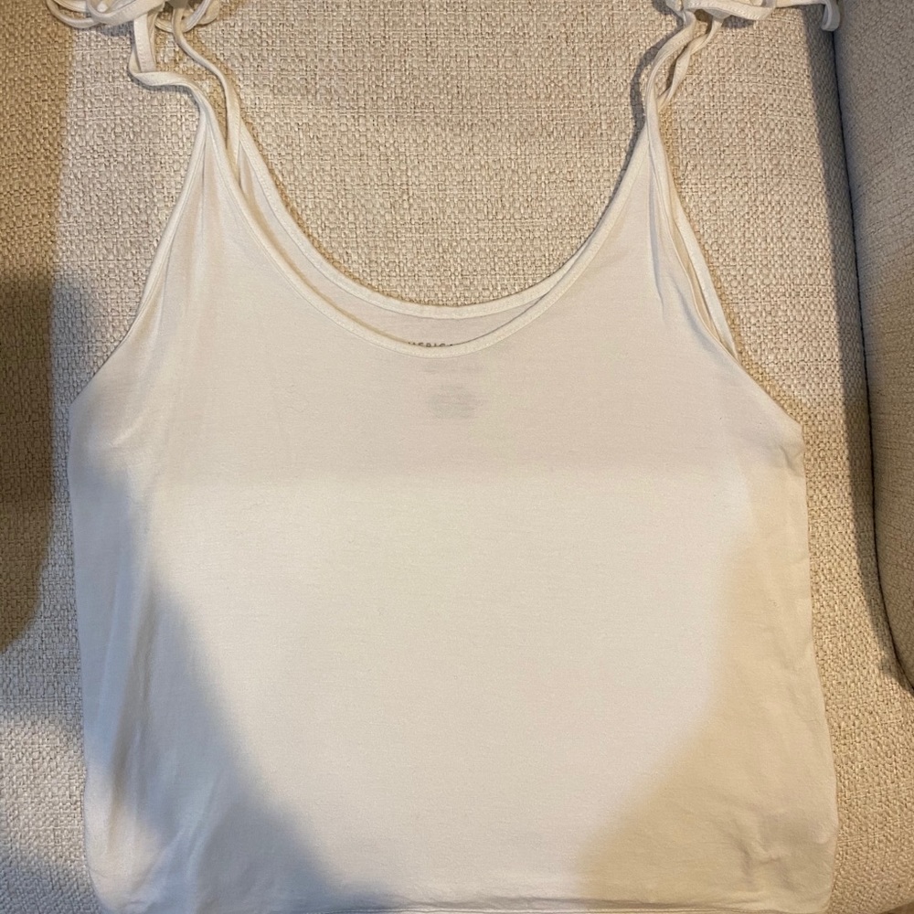 Soft white tank top